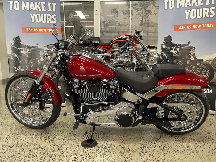 2025 Harley-Davidson Breakout 117 (FXBR) Softail Red