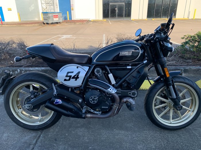 2017 DUCATI SCRAMBLER CAFE RACER White