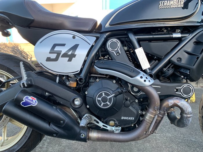 2017 DUCATI SCRAMBLER CAFE RACER White