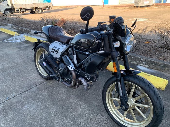 2017 DUCATI SCRAMBLER CAFE RACER White