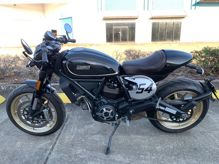 2017 DUCATI SCRAMBLER CAFE RACER White
