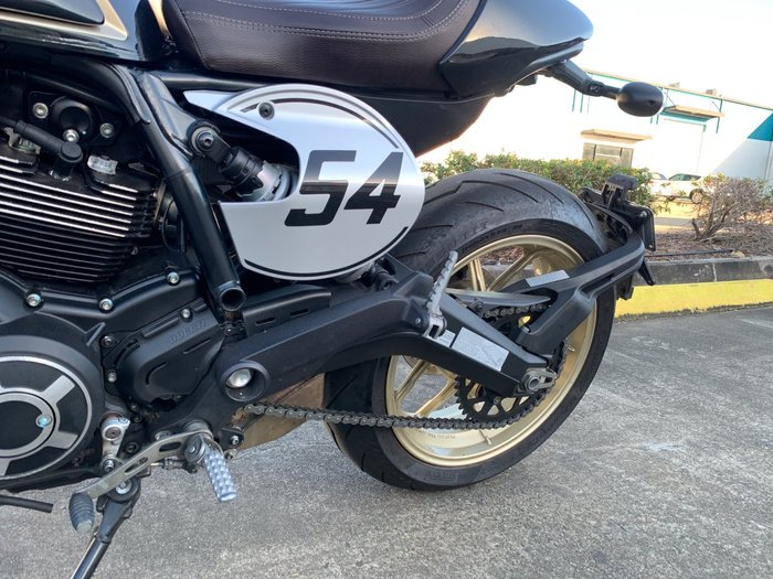 2017 DUCATI SCRAMBLER CAFE RACER White