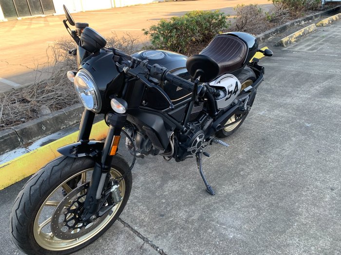 2017 DUCATI SCRAMBLER CAFE RACER White