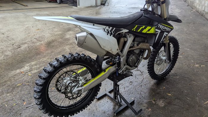 2025 Triumph TF 450-RC Black