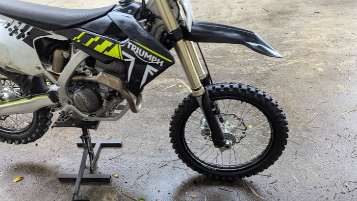 2025 Triumph TF 450-RC Black