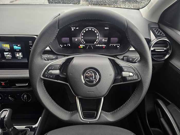 2024 SKODA Fabia 85TSI Select PJ MY24 Moon White