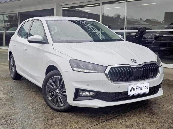 2024 SKODA Fabia 85TSI Select PJ MY24 Moon White