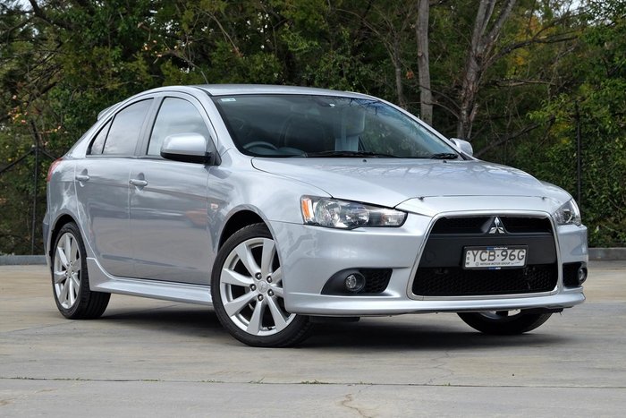 2014 Mitsubishi Lancer GSR CJ MY15 Silver