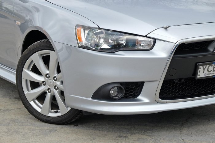 2014 Mitsubishi Lancer GSR CJ MY15 Silver
