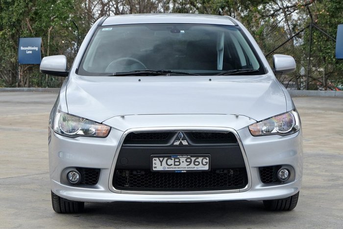 2014 Mitsubishi Lancer GSR CJ MY15 Silver