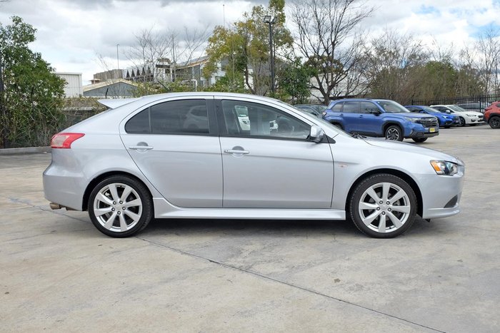 2014 Mitsubishi Lancer GSR CJ MY15 Silver