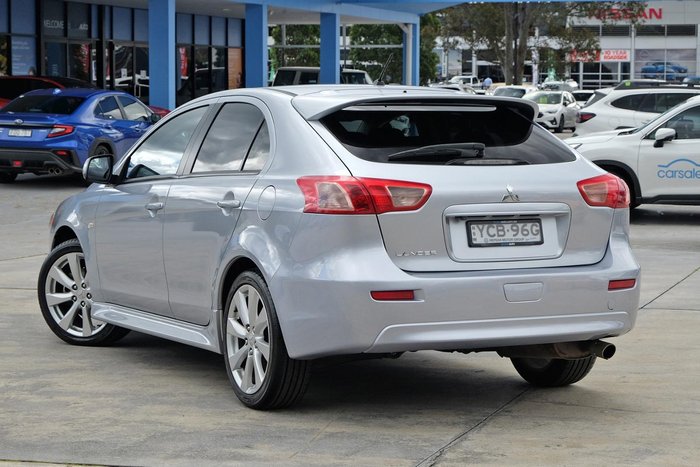 2014 Mitsubishi Lancer GSR CJ MY15 Silver