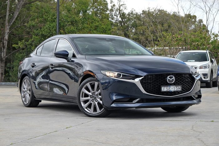 2019 Mazda 3 G25 GT BP Series Deep Crystal Blue