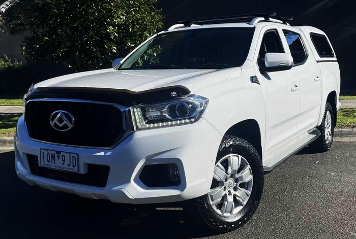 2019 LDV T60 PRO SK8C 4X4 Dual Range Blanc White