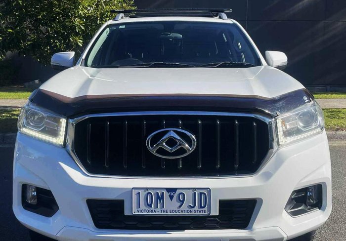 2019 LDV T60 PRO SK8C 4X4 Dual Range Blanc White
