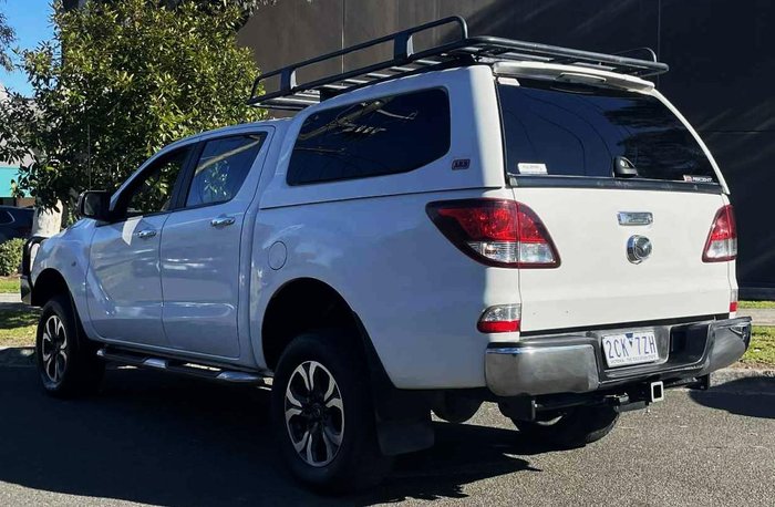 2018 Mazda BT-50 XTR UR 4X4 Dual Range Cool White
