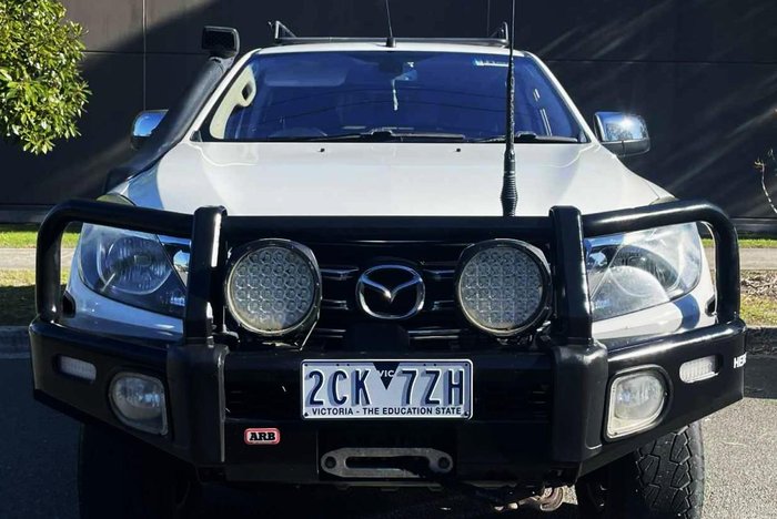 2018 Mazda BT-50 XTR UR 4X4 Dual Range Cool White