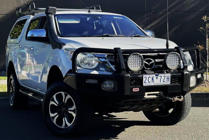 2018 Mazda BT-50 XTR UR 4X4 Dual Range Cool White