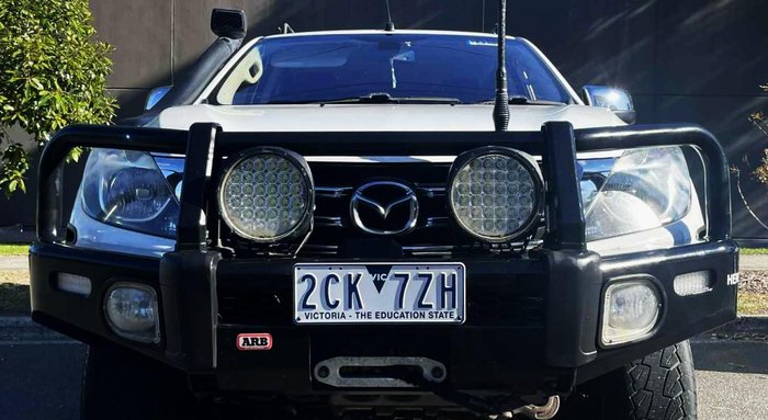 2018 Mazda BT-50 XTR UR 4X4 Dual Range Cool White