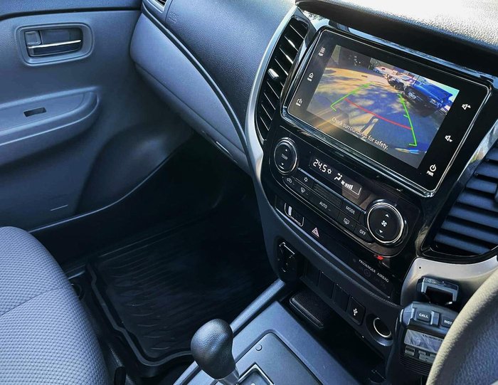 2018 Mitsubishi Triton GLX+ MQ MY18 4X4 Dual Range Sterling Silver