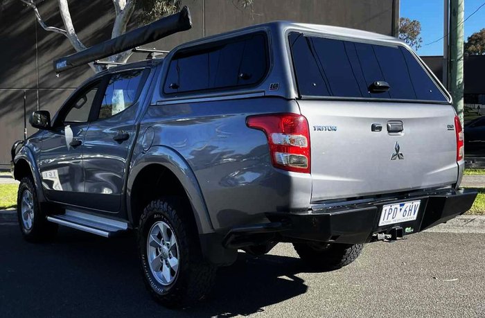 2018 Mitsubishi Triton GLX+ MQ MY18 4X4 Dual Range Sterling Silver