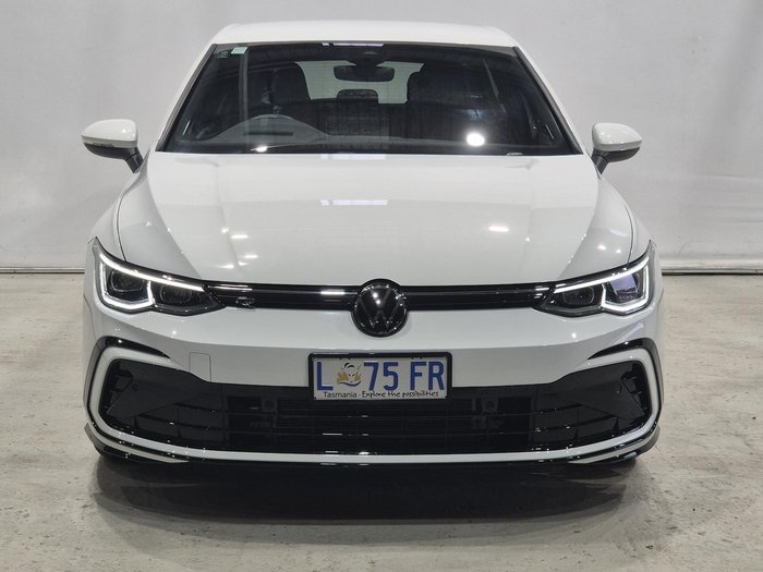 2023 Volkswagen Golf 110TSI R-Line 8 MY23 Pure White