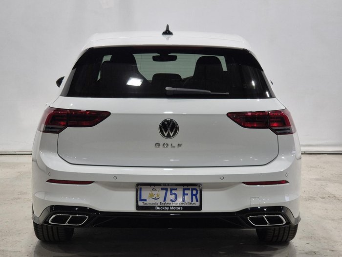 2023 Volkswagen Golf 110TSI R-Line 8 MY23 Pure White