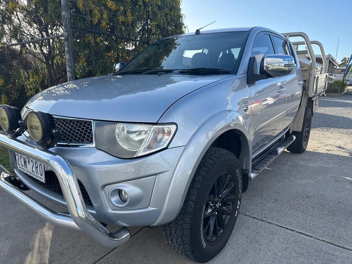 2014 Mitsubishi Triton GLX-R Warrior MN MY15 4X4 Dual Range Cool Silver