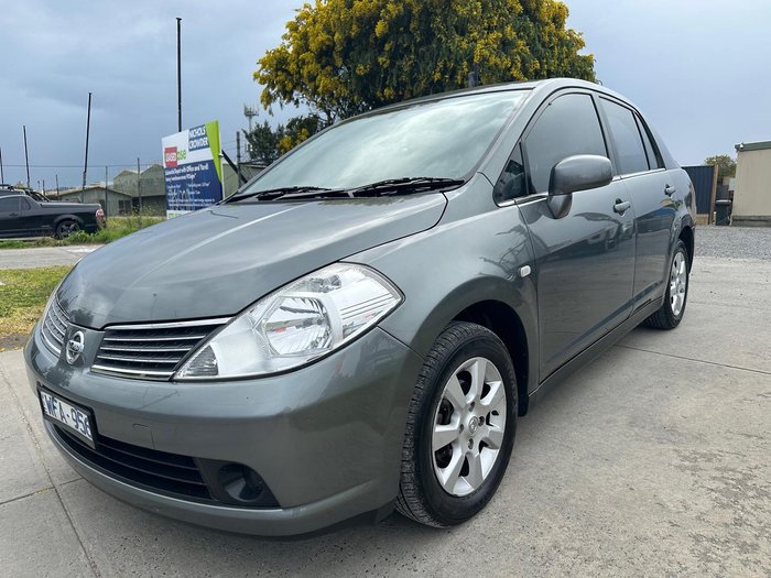 2008 Nissan Tiida ST-L C11 MY07 Slate Grey