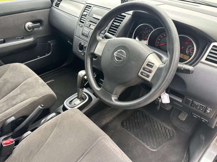 2008 Nissan Tiida ST-L C11 MY07 Slate Grey