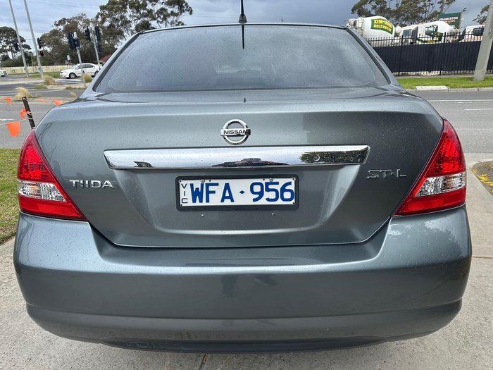 2008 Nissan Tiida ST-L C11 MY07 Slate Grey