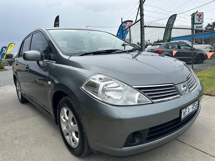 2008 Nissan Tiida ST-L C11 MY07 Slate Grey
