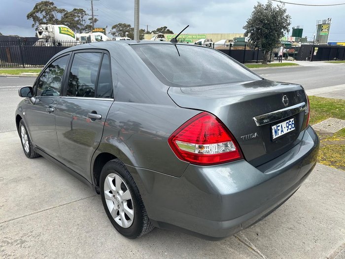 2008 Nissan Tiida ST-L C11 MY07 Slate Grey