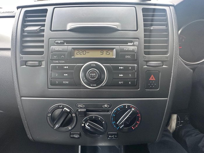 2008 Nissan Tiida ST-L C11 MY07 Slate Grey