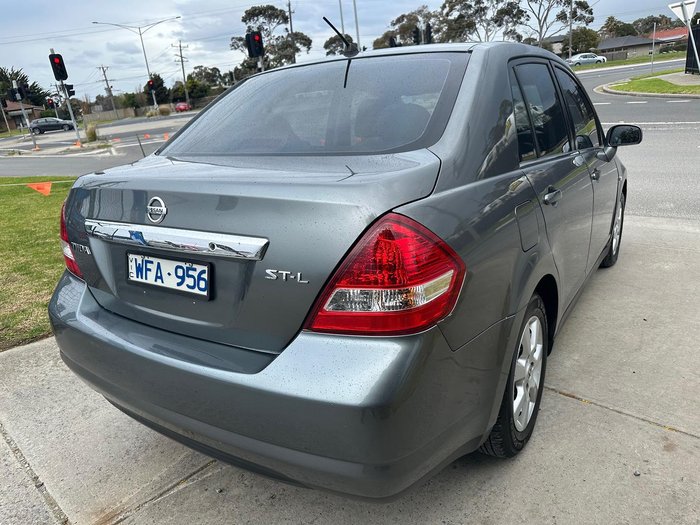 2008 Nissan Tiida ST-L C11 MY07 Slate Grey