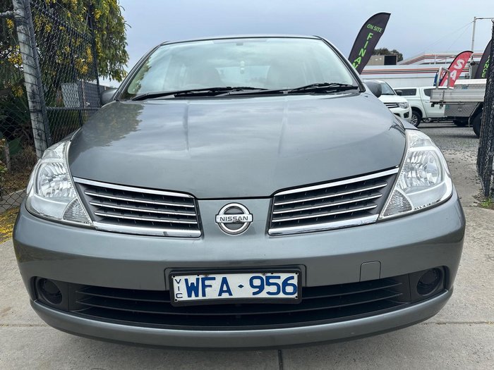 2008 Nissan Tiida ST-L C11 MY07 Slate Grey