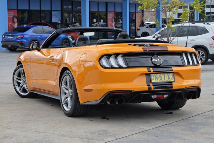 2017 Ford Mustang GT FN MY18 Orange Fury