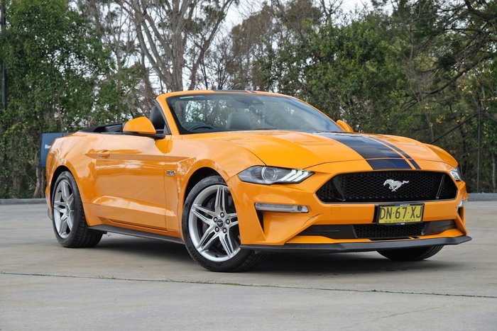 2017 Ford Mustang GT FN MY18 Orange Fury