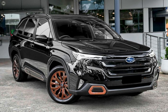 2025 Subaru Forester Hybrid Sport S6 MY26 AWD Crystal Black