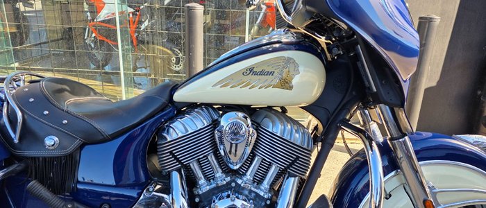 2015 Indian CHIEFTAIN BLUE