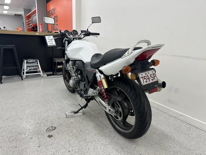 2009 Honda CB400 WHITE