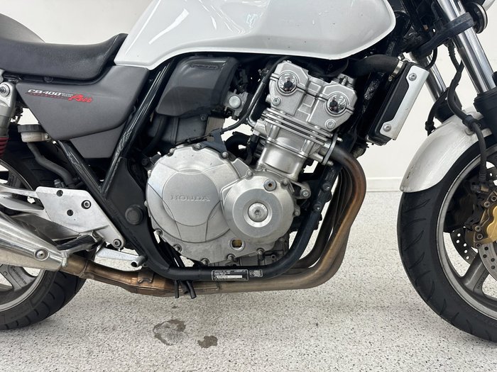 2009 Honda CB400 WHITE