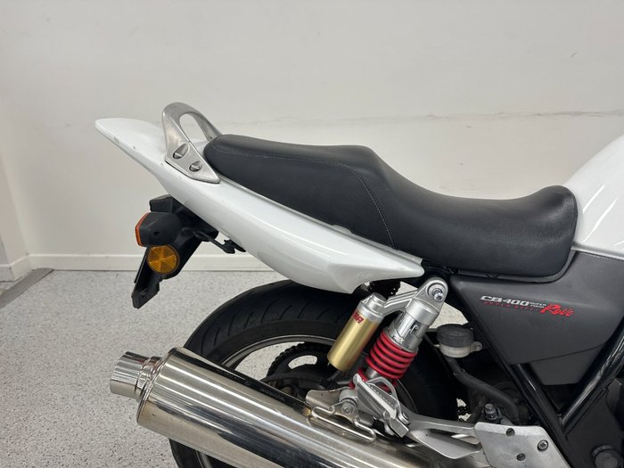2009 Honda CB400 WHITE