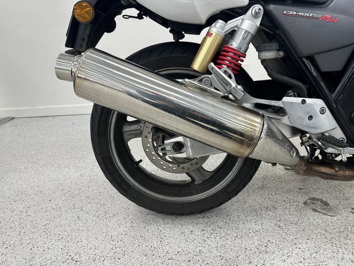 2009 Honda CB400 WHITE