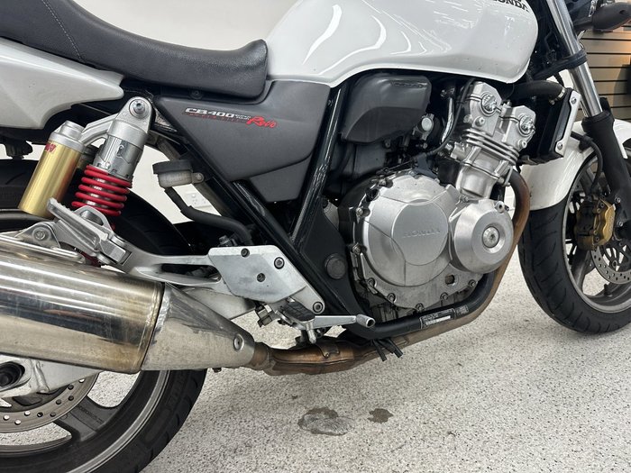 2009 Honda CB400 WHITE