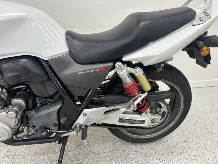 2009 Honda CB400 WHITE