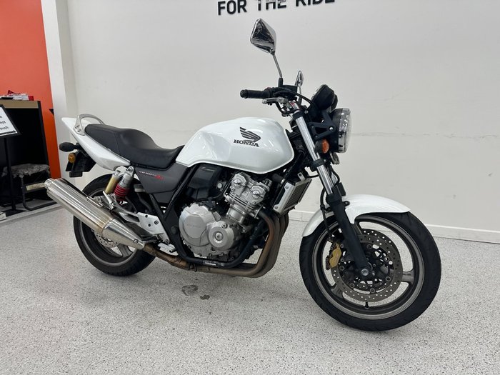 2009 Honda CB400 WHITE