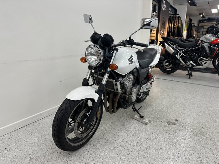 2009 Honda CB400 WHITE