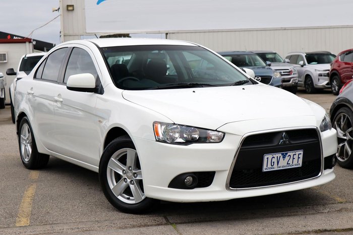 2014 Mitsubishi Lancer ES CJ MY14 White