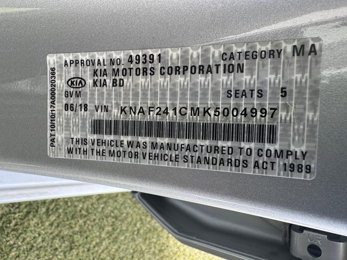 2018 Kia Cerato Sport